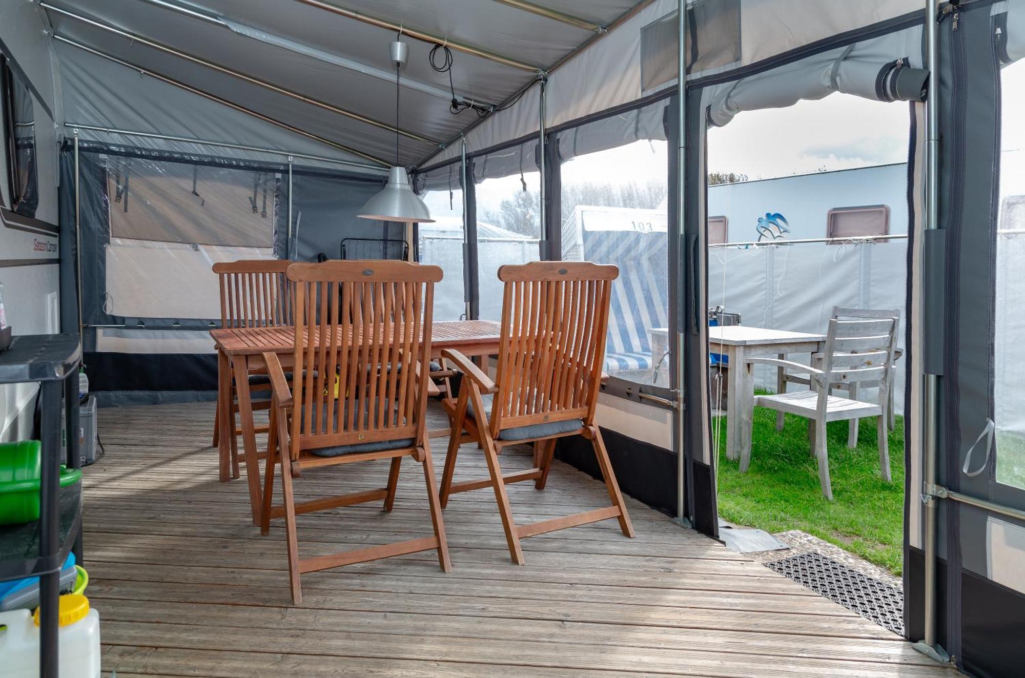 Wohnwagenvermietung Hoernum / Sylt ภายนอก รูปภาพ