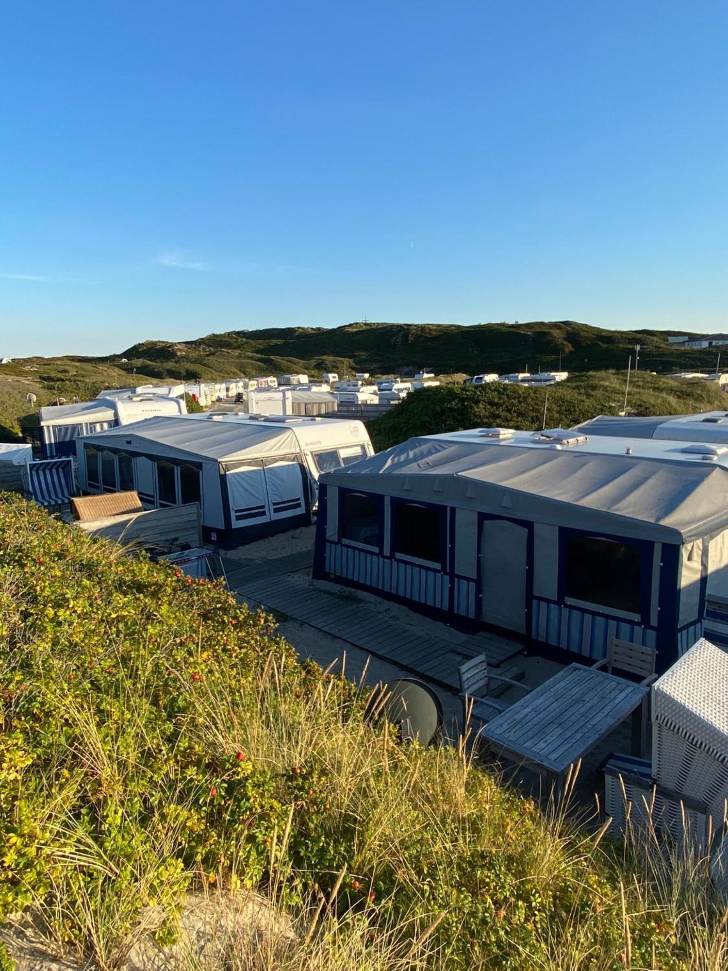 Wohnwagenvermietung Hoernum / Sylt ภายนอก รูปภาพ